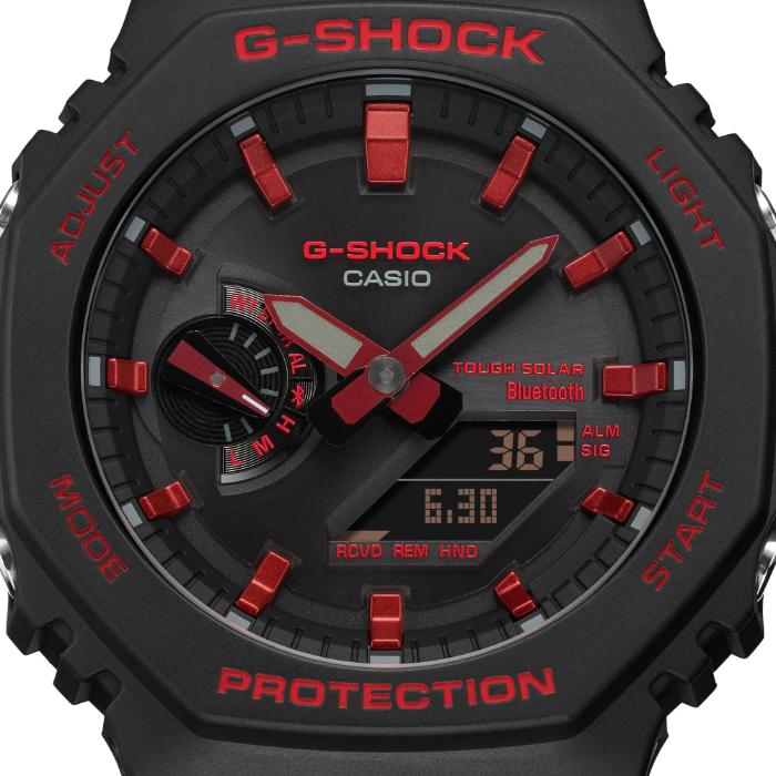 GA-B2100BNR-1AJF G-SHOCK CASIO IGNITE RED Solar Men's Watch