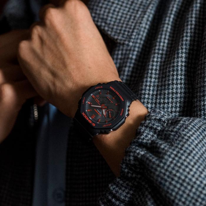 GA-B2100BNR-1AJF G-SHOCK CASIO IGNITE RED Solar Men's Watch