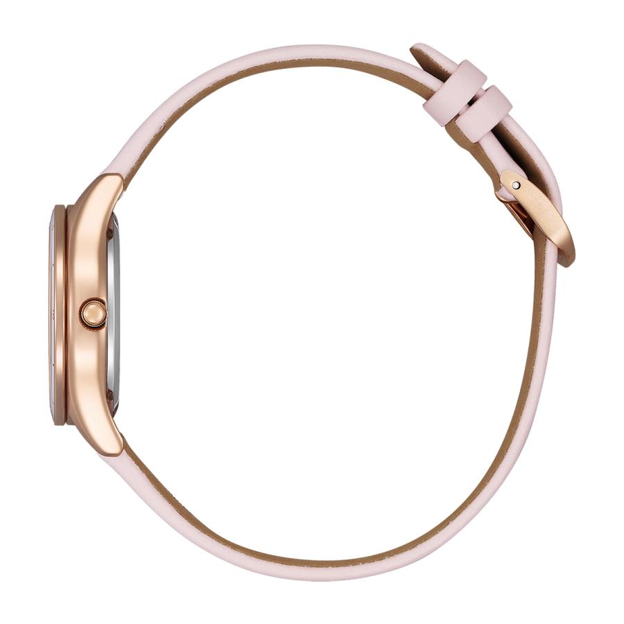 CITIZEN wicca ACTIVE LINE KH3-762-10 Pink Gold Solar Day-Date JDM Women's Watch