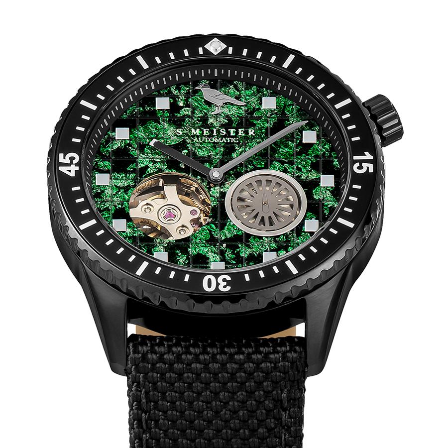 GARRACK S-MEISTER Demon Slayer Tanjiro Kamado KY-DVBK-T Limited Automatic Open Heart Watch Japan Made