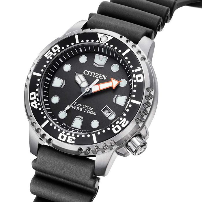 CITIZEN PROMASTER BN0156-56E MARINE Eco-Drive Stainless Steel JDM Men's Diver's Watch