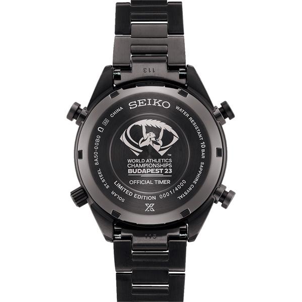 SBER007 - Watch - SEIKO - Prospex - SPEEDTIMER - Solar - Men's - IAAF Budapest 23rd Anniversary Limited Edition - Limited to 4,000 pieces worldwide