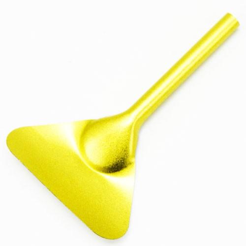 Matcha sieve can, green, with spatula, tea ceremony utensils