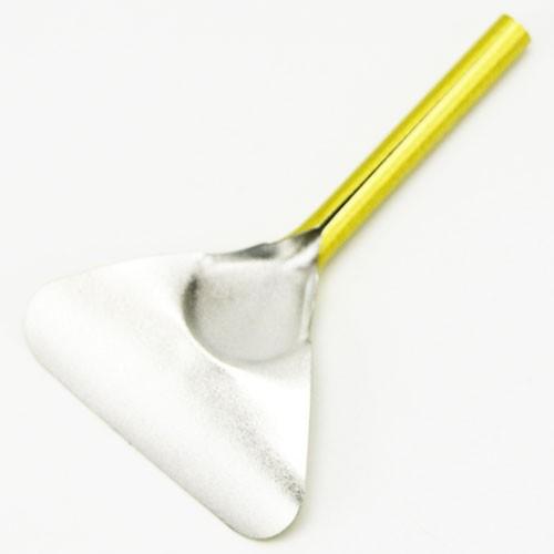 Matcha sieve can, green, with spatula, tea ceremony utensils