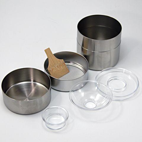 Small stainless steel matcha sieve