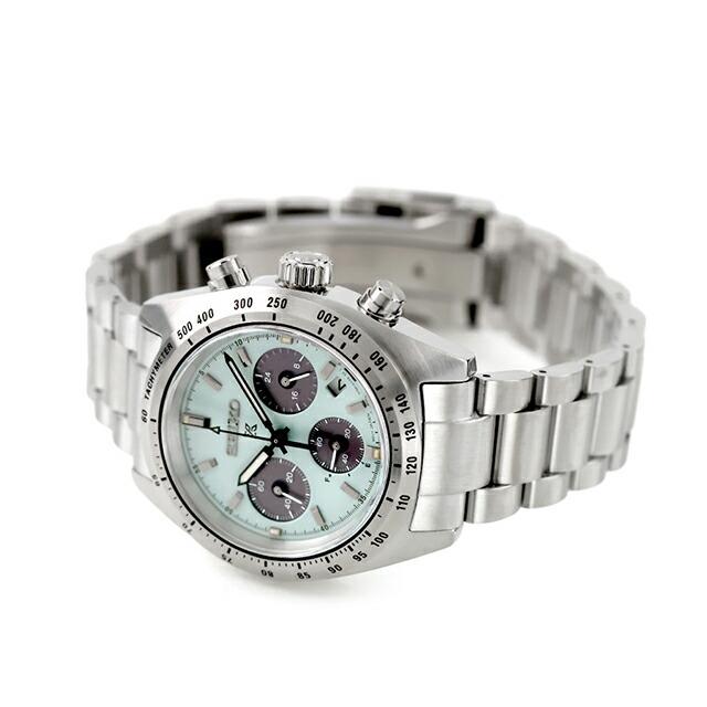 SEIKO Prospex Speedtimer Solar Chronograph SBDL129 Men's Watch with Opal Green Dial