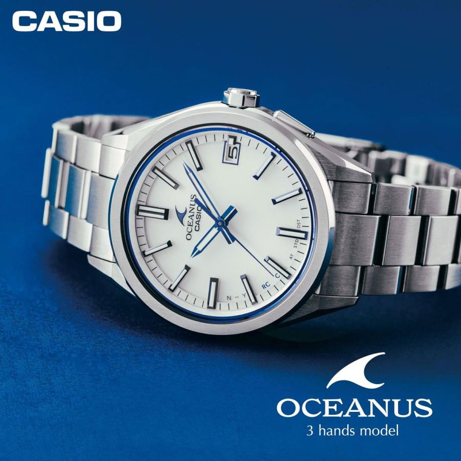 CASIO OCEANUS OCW-T200S-7AJF White Dial Tough Solar Bluetooth Radio-Controlled JDM Men's Watch