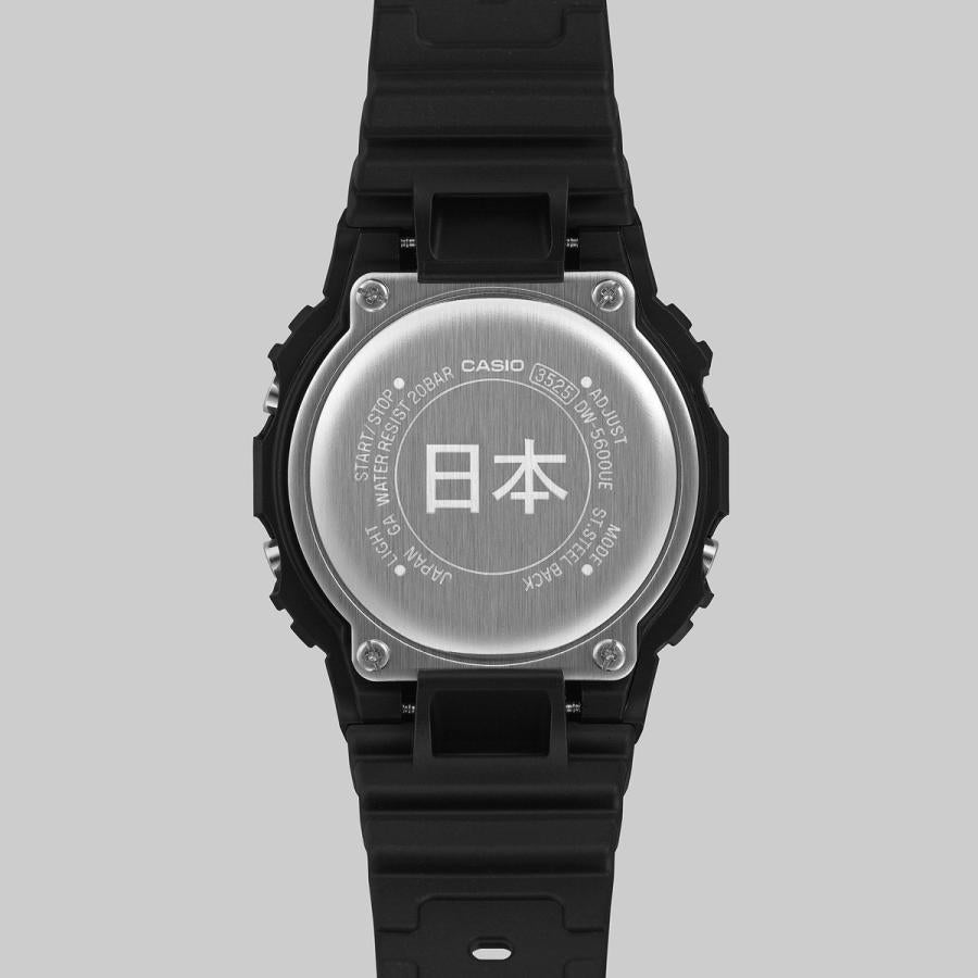 CASIO G-SHOCK Men's Watch DW-5600KHFM25-1JR Katsushika Hokusai "Thirty-six Views of Mount Fuji" Under Mannenbashi Bridge at Fukagawa