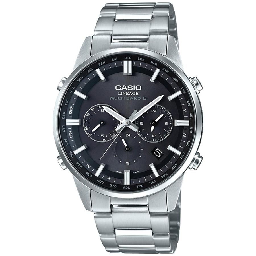 CASIO LINEAGE LIW-M700D-1AJF Black Dial Multiband 6 Tough Solar Chronograph JDM Men’s Watch