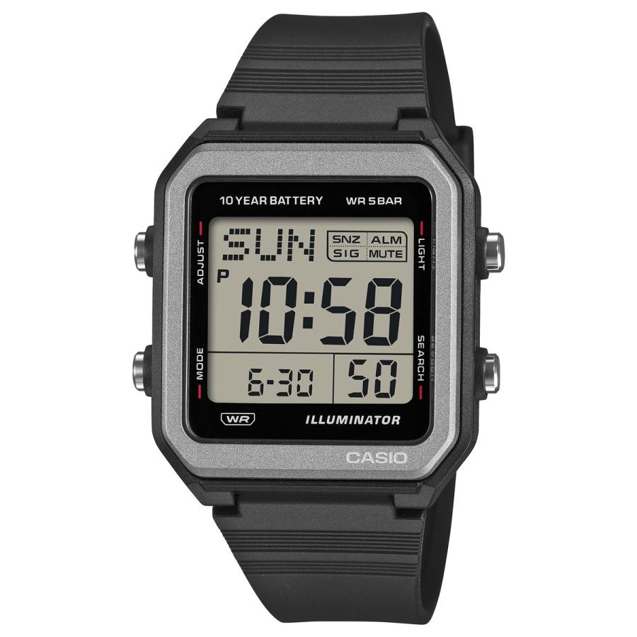 Casio Collection Digital Wristwatch W-221H-1AJF