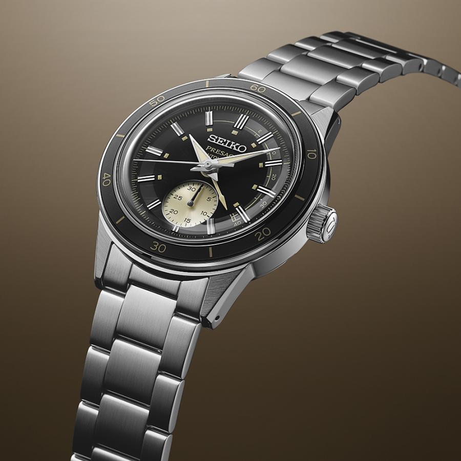SARY211-Watch-Automatic-Mechanical-Seiko-Presage-Power Reserve Indicator-Style60's--
