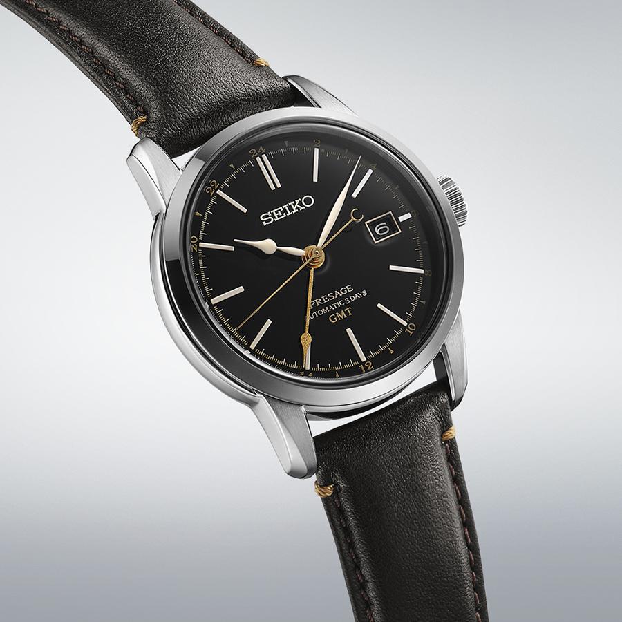 SEIKO PRESAGE Classic Series Craftsmanship SARH001 Urushi Lacquer Dial 3-Day GMT JDM Men's Watch