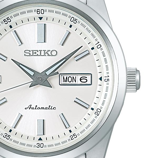 SEIKO Selection Mechanical SARV001 JDM Automatic Day-Date Silver Stainless Steel Men's Watch