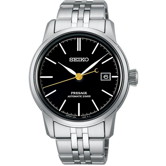 Seiko Presage Craftsmanship SARX107 Men's Mechanical Automatic Watch with Lacquer Dial, 3-Day Calendar, Exclusive