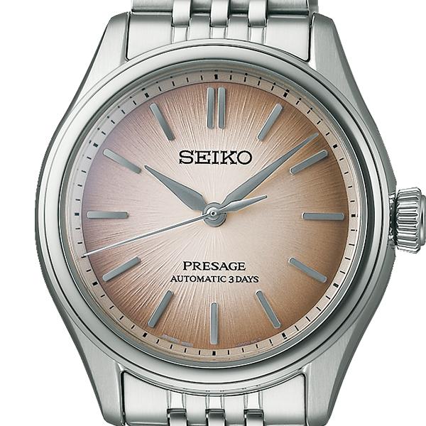 Seiko Presage Classic Series 36mm Automatic Men's Watch with Brown Dial (SARX131) and Metal Band (Exclusive)