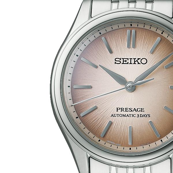 Seiko Presage Classic Series 36mm Automatic Men's Watch with Brown Dial (SARX131) and Metal Band (Exclusive)