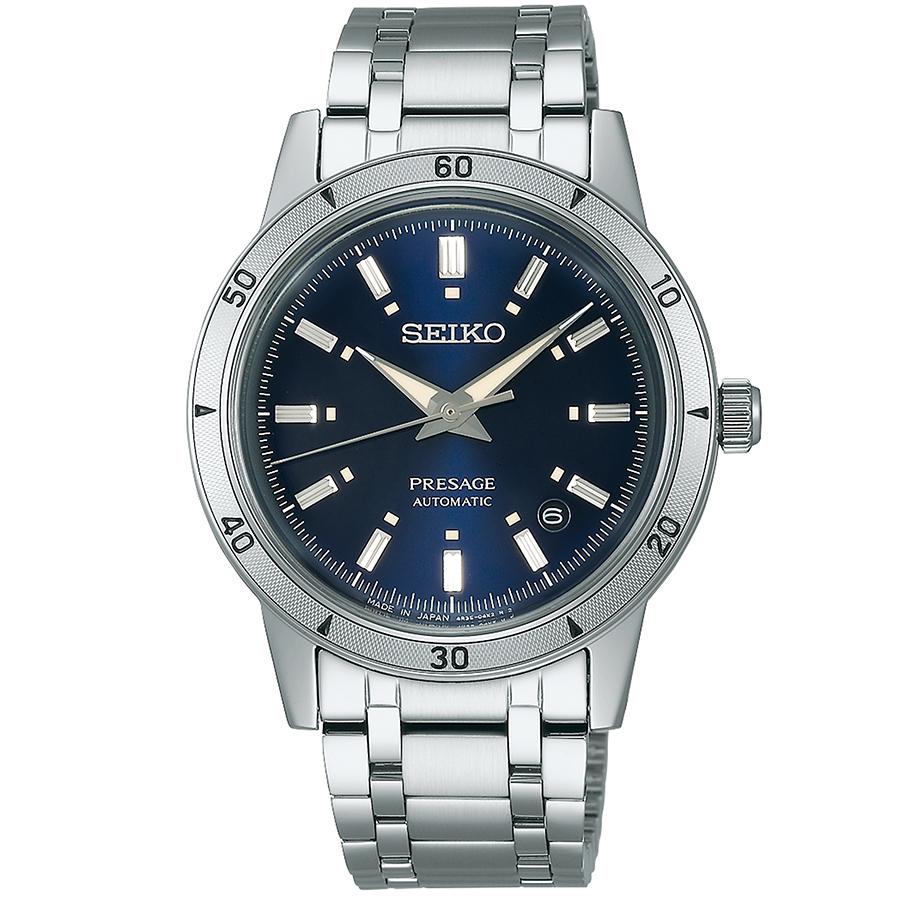 Seiko Presage Style 60's SARY247 Men's Mechanical Automatic Watch, Navy