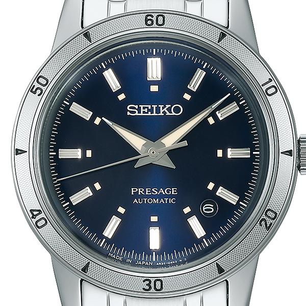 Seiko Presage Style 60's SARY247 Men's Mechanical Automatic Watch, Navy