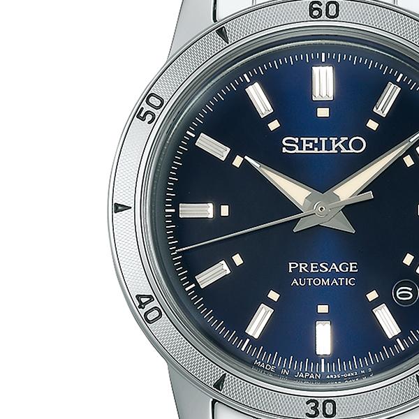 Seiko Presage Style 60's SARY247 Men's Mechanical Automatic Watch, Navy
