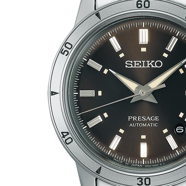 Seiko Presage Style 60's SARY249 Men's Mechanical Automatic Watch, Brown