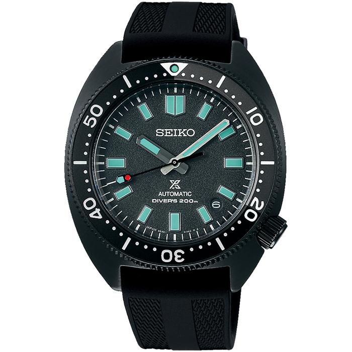 Seiko Prospex Black Series Limited Edition Night Vision Mechanical Diver's Watch SBDC183 Men's Exclusive