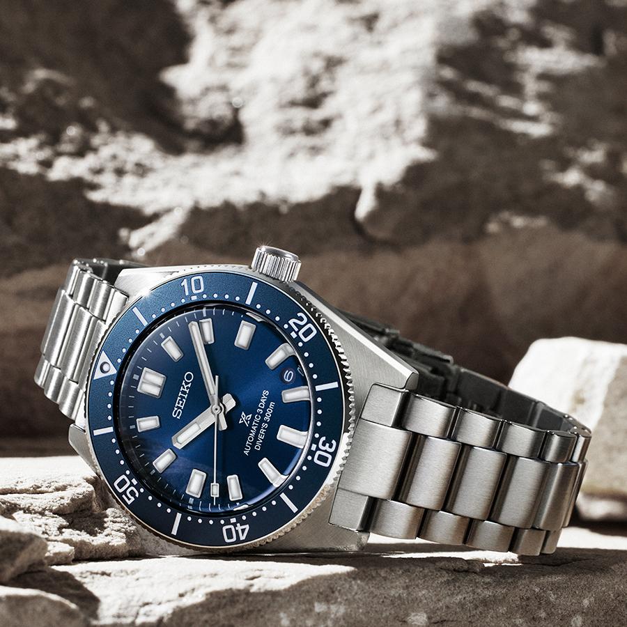Seiko Prospex Mechanical Diver's 1965 Heritage SBDC195 Men's Watch, Mechanical, 300m Water Resistant, Exclusive Model