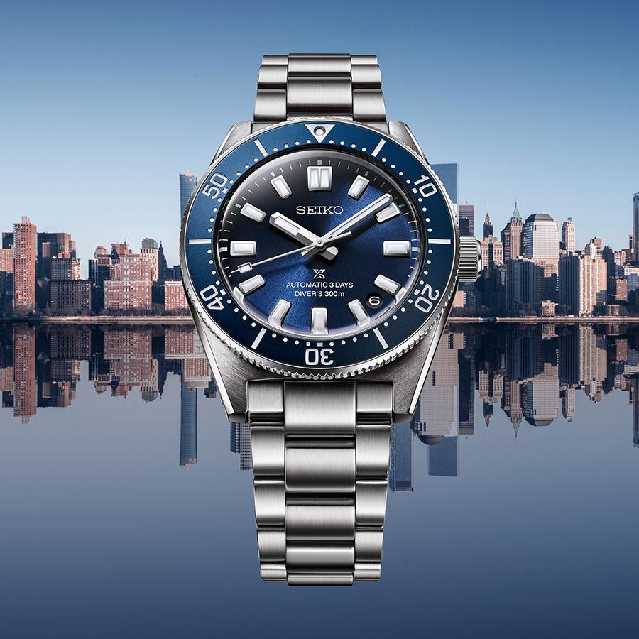 Seiko Prospex Mechanical Diver's 1965 Heritage SBDC195 Men's Watch, Mechanical, 300m Water Resistant, Exclusive Model