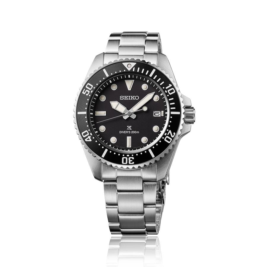 SEIKO PROSPEX Diver Scuba SBDJ063 Black Dial Solar 200m JDM Men’s Watch
