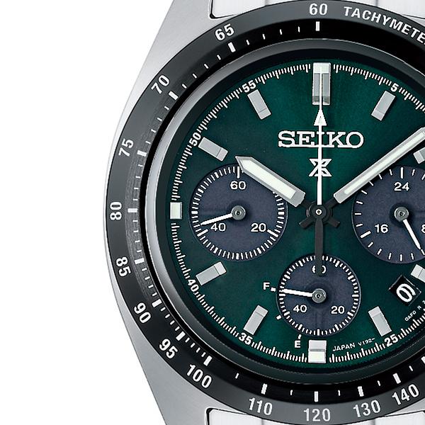 Seiko Prospex SPEEDTIMER Solar Chronograph SBDL107 Men's Watch, Green