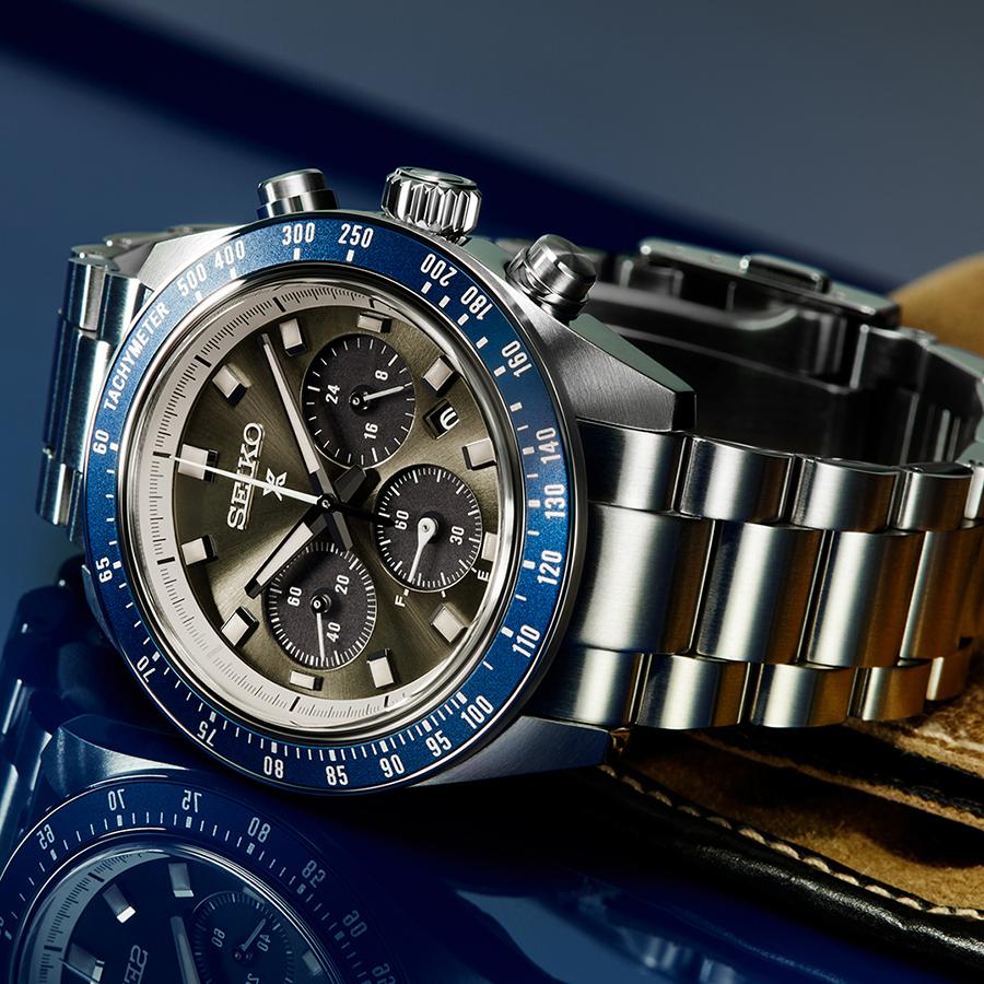 Seiko Prospex Speedtimer Solar Chronograph Classic Motorsport Muscle Car SBDL111 Men's Watch