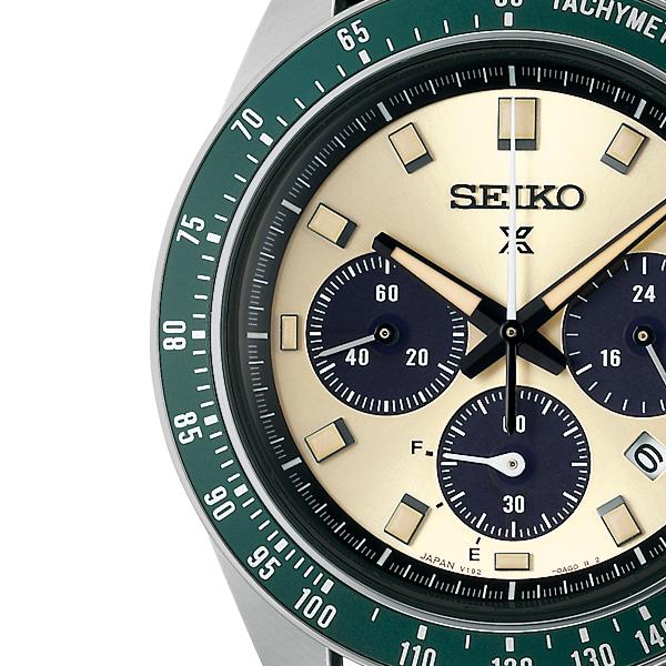 Seiko Prospex Speedtimer Solar Chronograph Classic Motorsports Circuit Race Men's Watch SBDL115