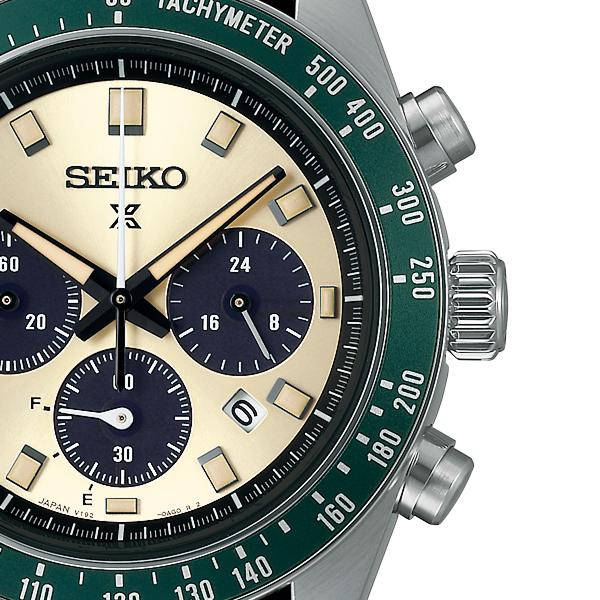 Seiko Prospex Speedtimer Solar Chronograph Classic Motorsports Circuit Race Men's Watch SBDL115