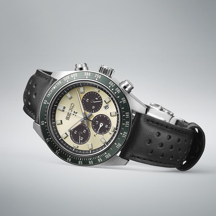 Seiko Prospex Speedtimer Solar Chronograph Classic Motorsports Circuit Race Men's Watch SBDL115