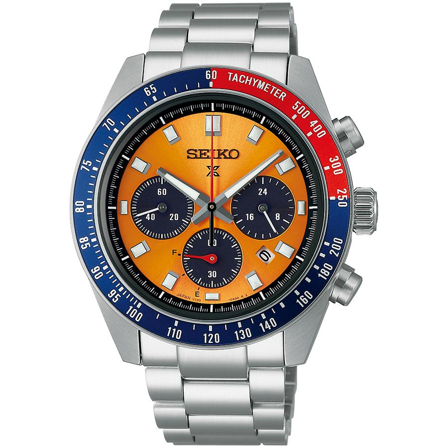 Seiko Prospex Speedtimer Solar Chronograph First Generation Model Inspire Pogue SBDL117 Men's Watch