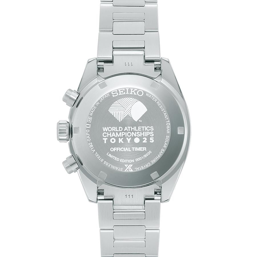 SEIKO Prospex SBDL119 Solar Chronograph Men's Watch Tokyo 2025 World Athletics Championships Limited Edition Japan Model