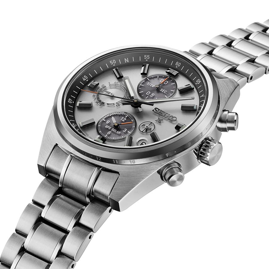 Seiko Prospex Speedtimer 1972 Heritage Chronograph SBED009 Men's Solar-Powered GPS Satellite Radio Wave Watch, Exclusive