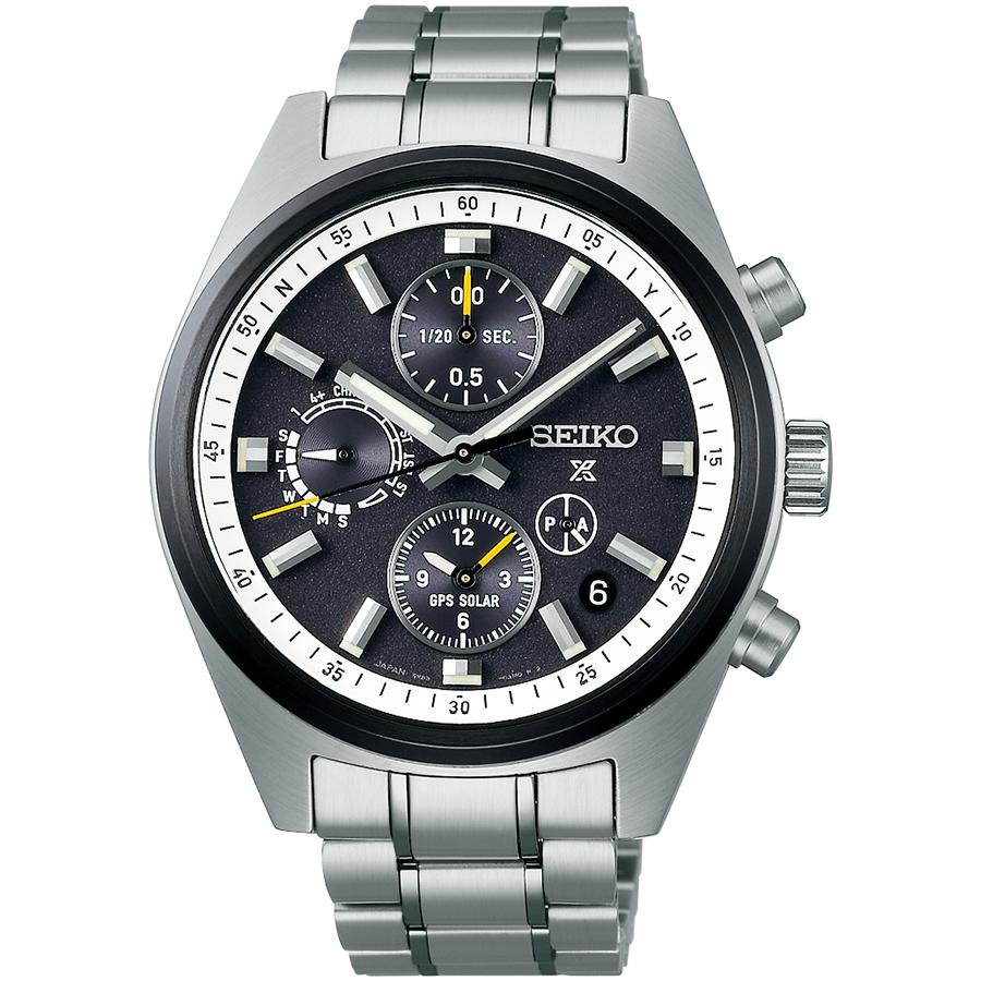 Seiko Prospex Speedtimer 1972 Heritage Chronograph SBED011 Men's Solar-Powered GPS Satellite Radio Wave Watch, Exclusive