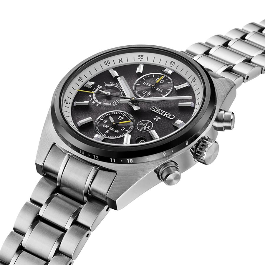 Seiko Prospex Speedtimer 1972 Heritage Chronograph SBED011 Men's Solar-Powered GPS Satellite Radio Wave Watch, Exclusive