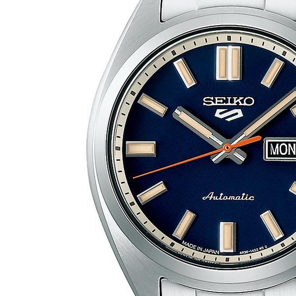 Seiko 5 Sports SNXS Sports Style Classic Sports Series SBSA253 Men's Mechanical Automatic Watch, Blue