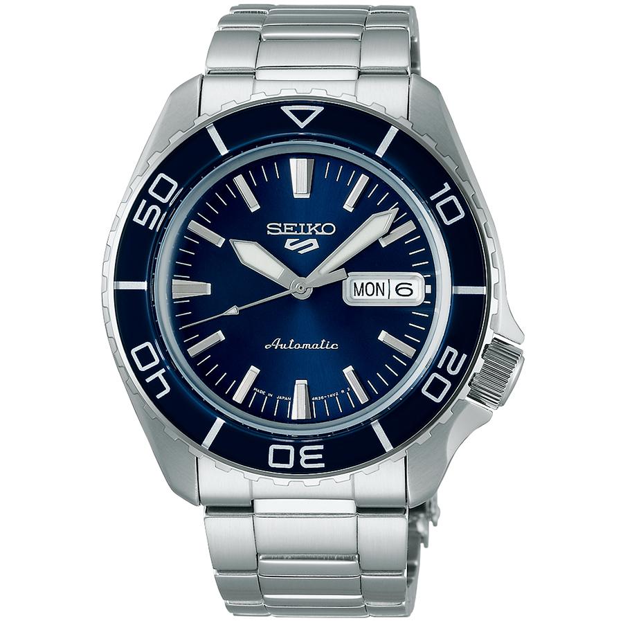 Seiko 5 Sports SKX Suit Style SNZH SBSA259 Men's Mechanical Automatic Watch, Blue