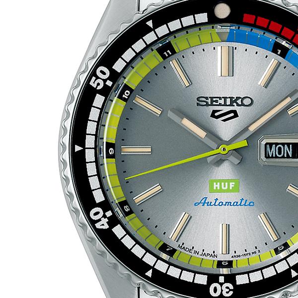 Seiko 5 Sports SKX Series HUF Collaboration Limited Edition Regatta Timer Hommage SBSA279 Men's Automatic Watch