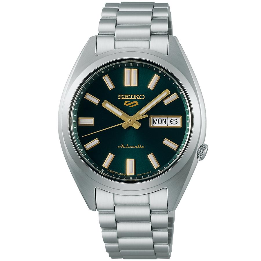 Seiko 5 Sports SNXS Sports Style SBSA293 Men's Mechanical Automatic Watch, Green