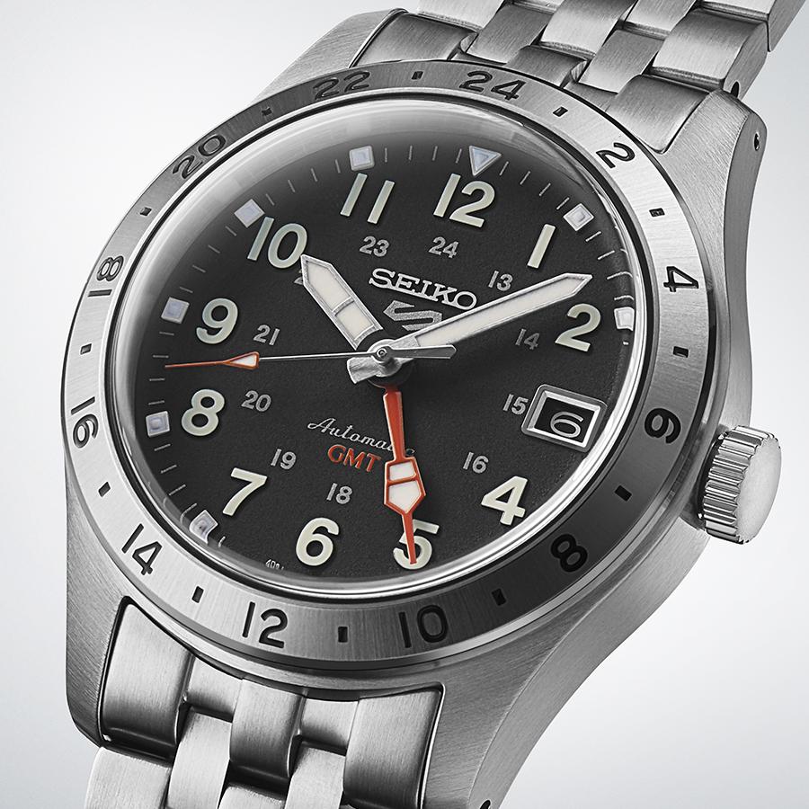 SEIKO 5 Sports Field GMT Sports Style SBSC011 Black Automatic JDM Men’s Watch