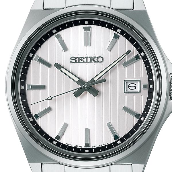 Seiko Selection S Series 3-Hand Model SBTH001 Men's Quartz Watch with Battery-Powered White Dial