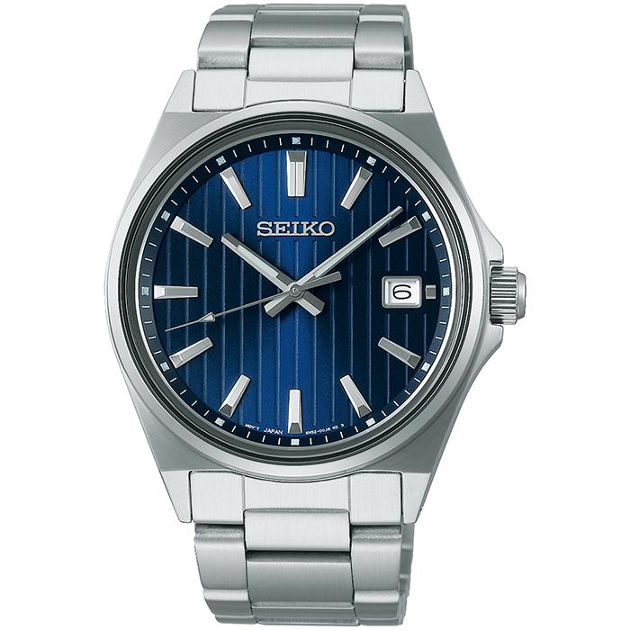 Seiko Selection S Series 3-Hand Model SBTH003 Men's Quartz Watch with Battery-Powered Blue Dial