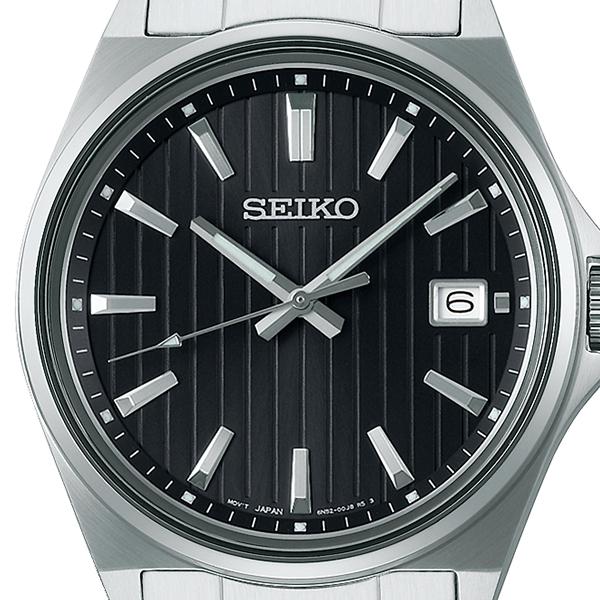 Seiko Selection S Series 3-Hand Model SBTH005 Men's Quartz Watch with Battery-Powered Black Dial