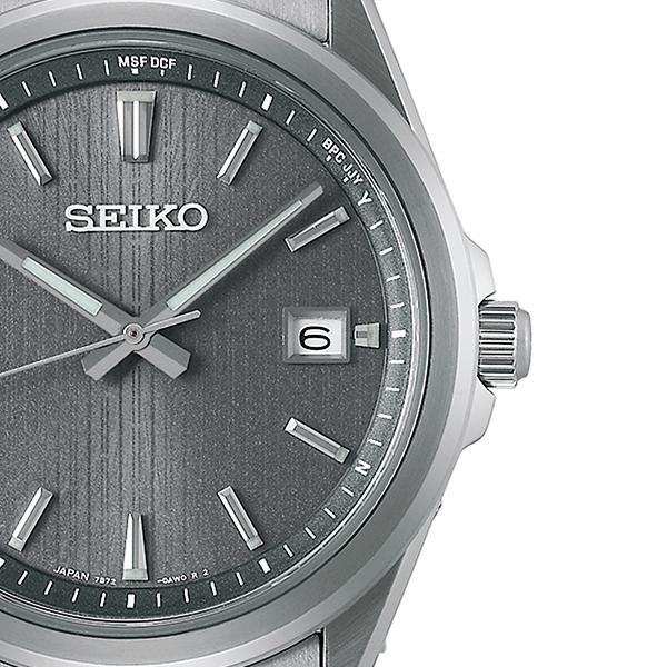 SEIKO SELECTION S Series Premium SBTM347 JDM Solar Radio-Controlled 3-Hand Gray Dial Men's Watch