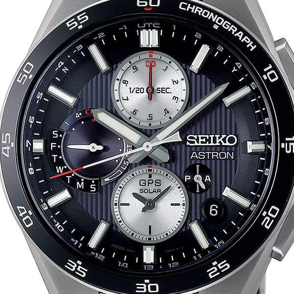 Seiko Astron Nexter Dual Time Chronograph SBXC151 Men's Solar-Powered GPS Satellite Radio Wave Watch Titanium Exclusive Model