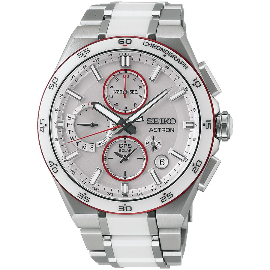 Seiko Astron Nexter SBXC173 Men's Solar-Powered GPS Satellite Radio Wave Watch, Limited Edition in Collaboration with Doctors Without Borders 2025