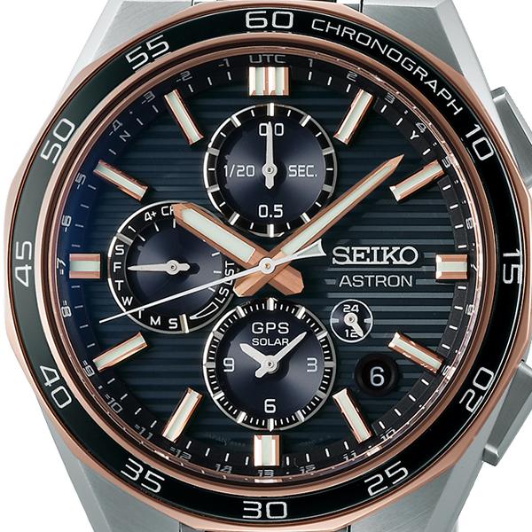 Seiko Astron Nexter Dual Time Chronograph 2025 Limited Edition Model SBXC180 Men's Solar-Powered GPS Satellite Radio Wave Watch
